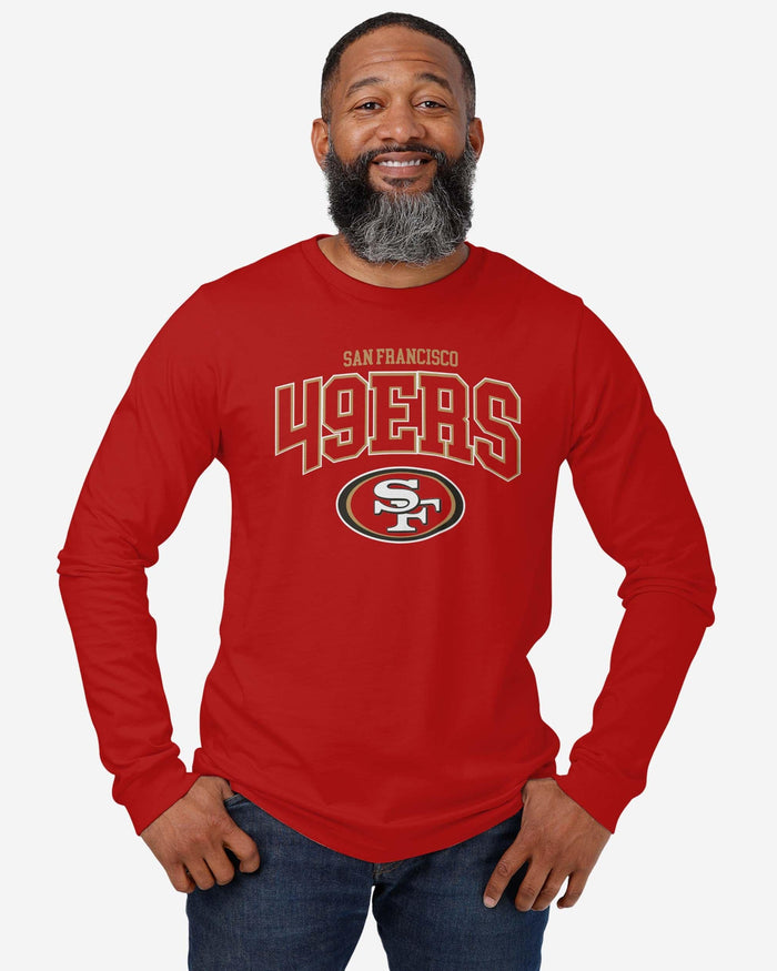 San Francisco 49ers Classic Logo Long Sleeve T-Shirt FOCO - FOCO.com