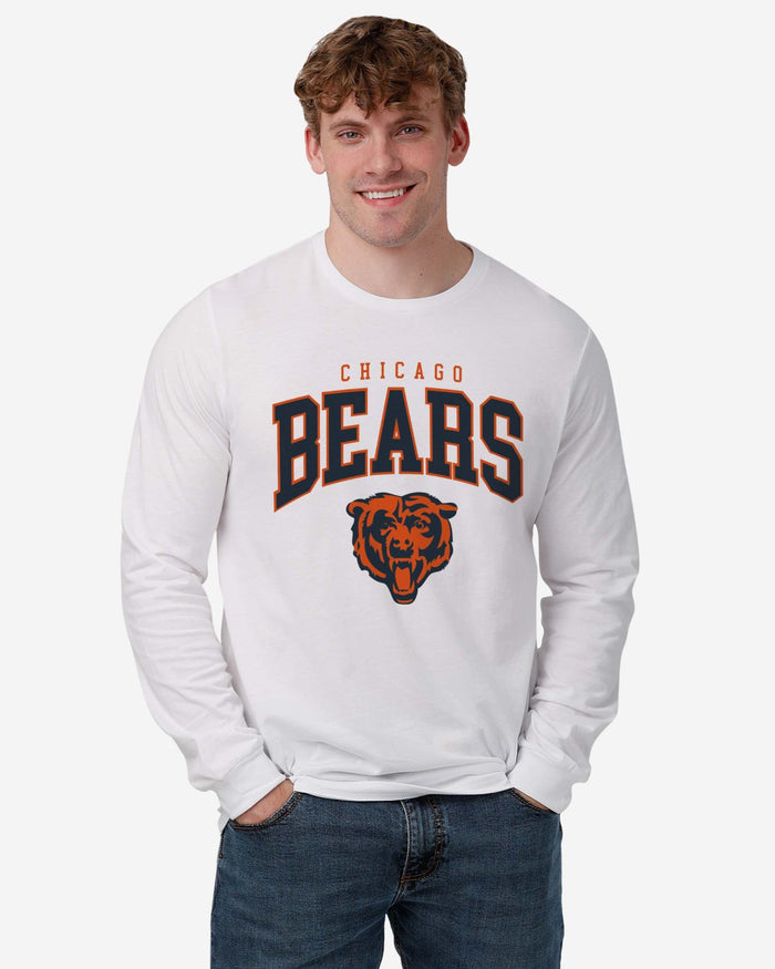 Chicago Bears Classic Logo Long Sleeve T-Shirt FOCO - FOCO.com