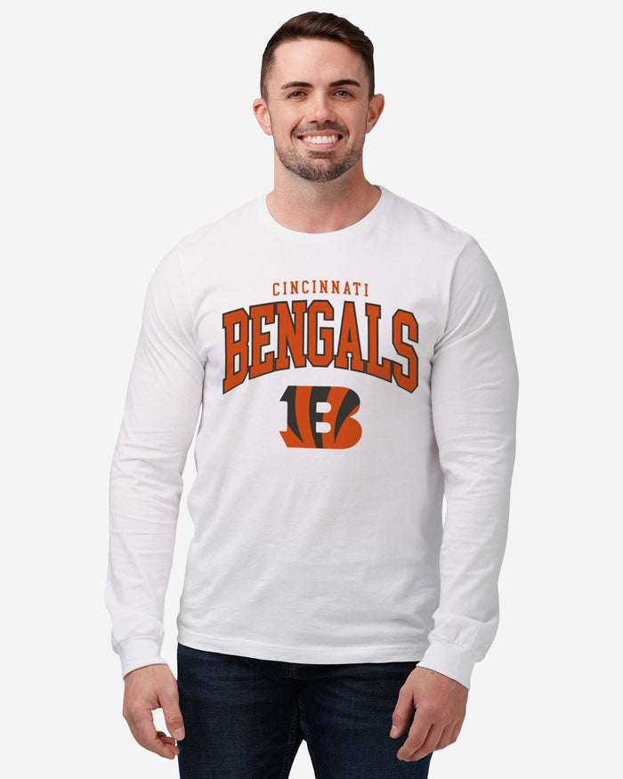 Cincinnati Bengals Classic Logo Long Sleeve T-Shirt FOCO - FOCO.com