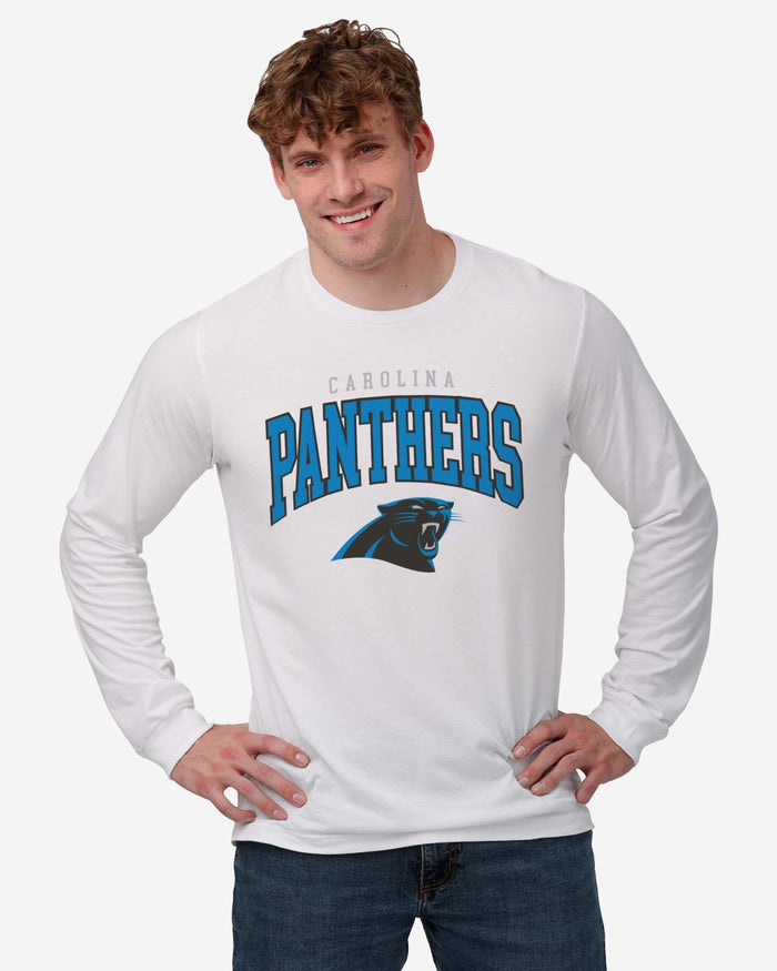 carolina panthers dress shirt Carolina Panthers "retro" Bowling Shirt--blackout Style