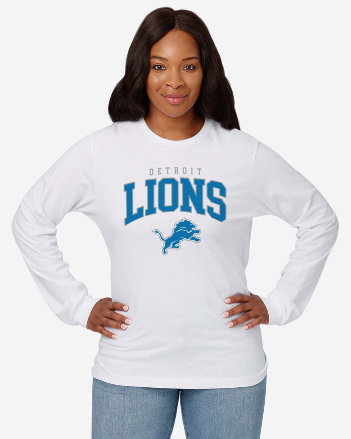 Detroit Lions Classic Logo Long Sleeve T-Shirt FOCO - FOCO.com
