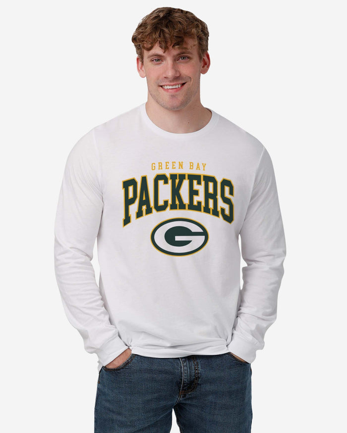 Green Bay Packers Classic Logo Long Sleeve T-Shirt FOCO - FOCO.com