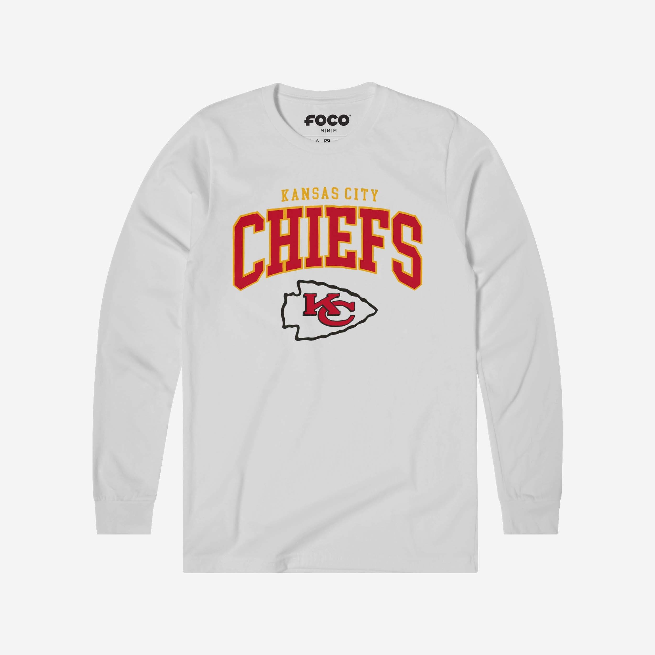 Kansas City Chiefs Classic Logo Long Sleeve T-Shirt