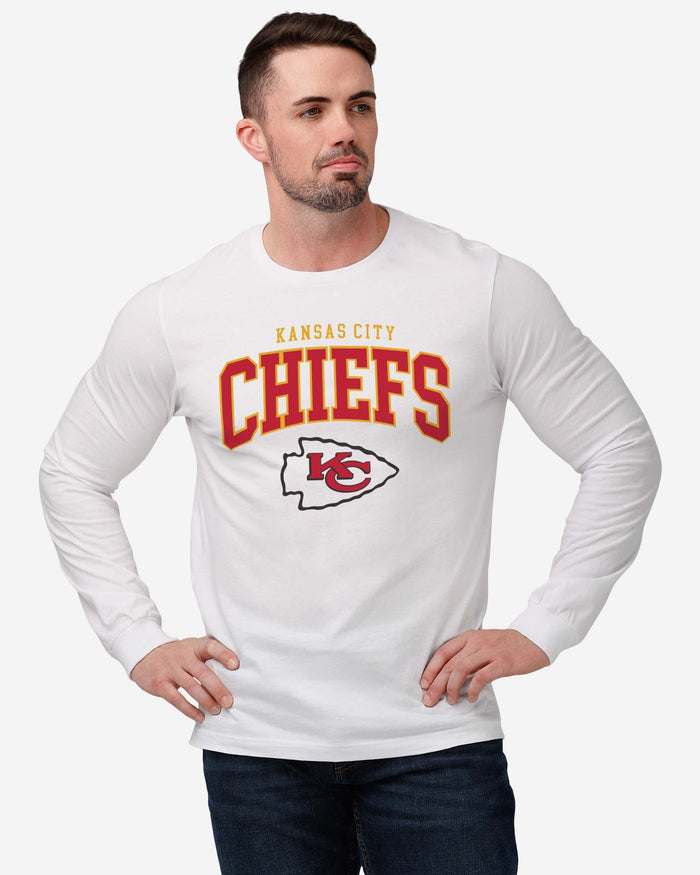 Kansas City Chiefs Classic Logo Long Sleeve T-Shirt FOCO - FOCO.com
