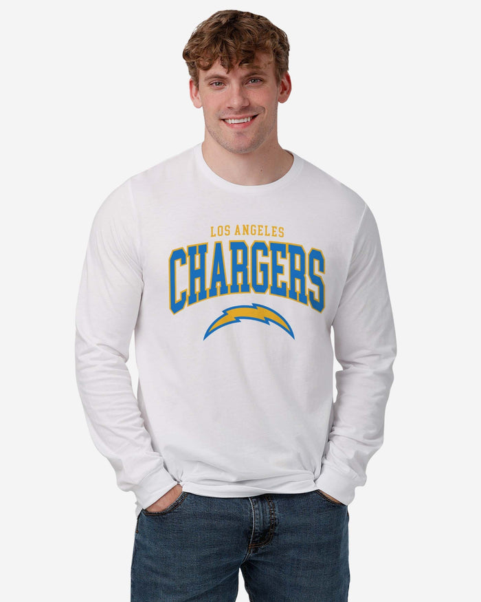 Los Angeles Chargers Classic Logo Long Sleeve T-Shirt FOCO - FOCO.com