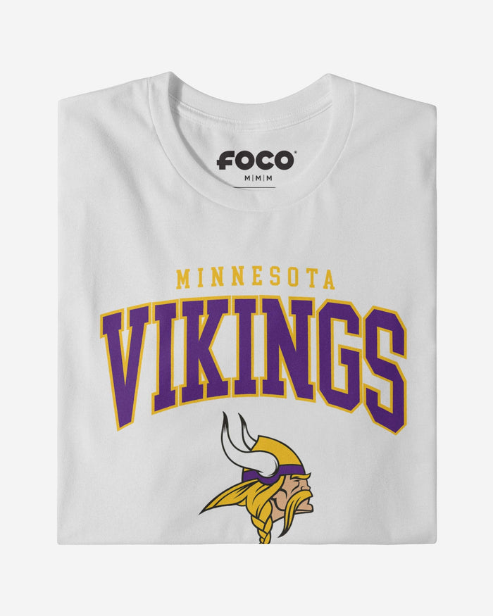 Minnesota Vikings Classic Logo Long Sleeve T-Shirt FOCO - FOCO.com