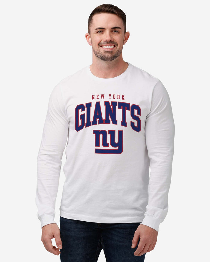 New York Giants Classic Logo Long Sleeve T-Shirt FOCO - FOCO.com