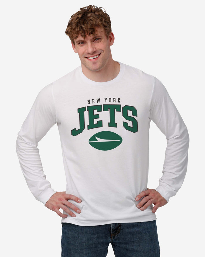 New York Jets Classic Logo Long Sleeve T-Shirt FOCO - FOCO.com