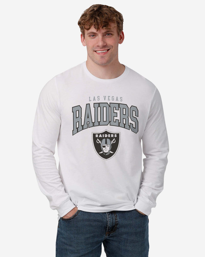 Las Vegas Raiders Classic Logo Long Sleeve T-Shirt FOCO - FOCO.com