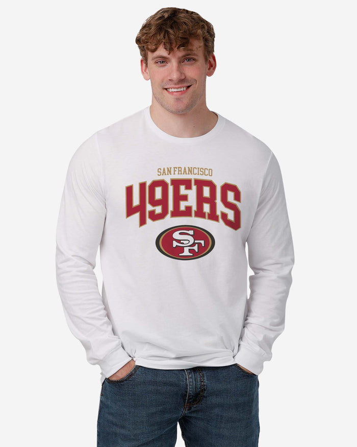 San Francisco 49ers Classic Logo Long Sleeve T-Shirt FOCO - FOCO.com