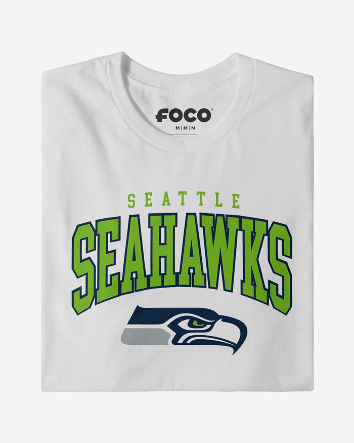 Seattle Seahawks Classic Logo Long Sleeve T-Shirt FOCO - FOCO.com