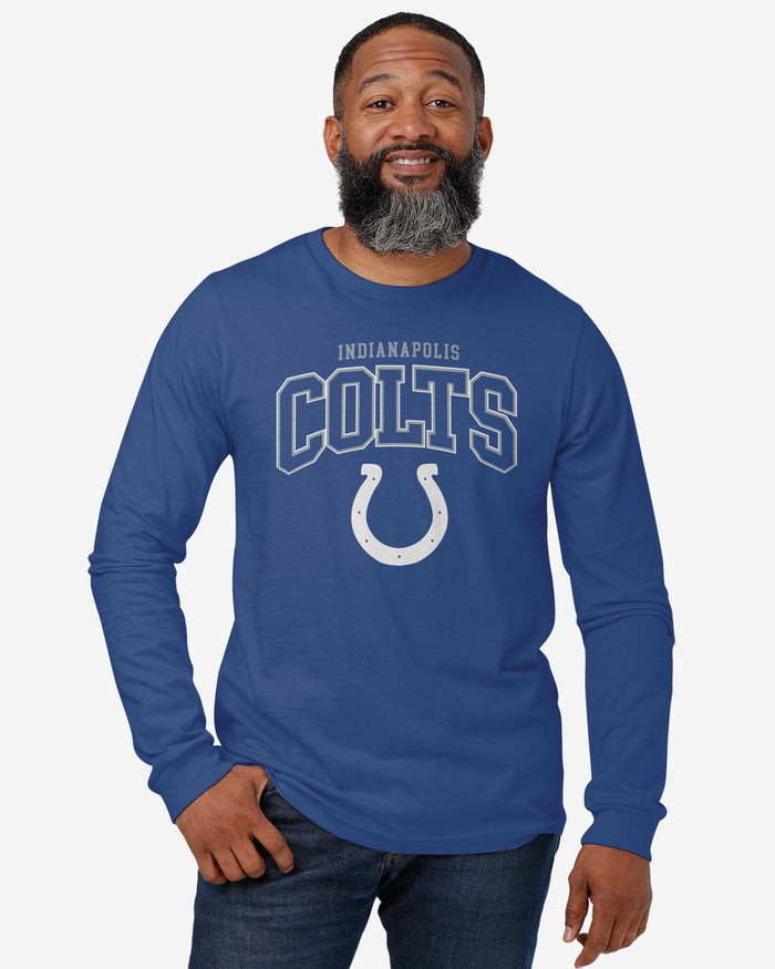 Indianapolis Colts Classic Logo Long Sleeve T-Shirt FOCO - FOCO.com