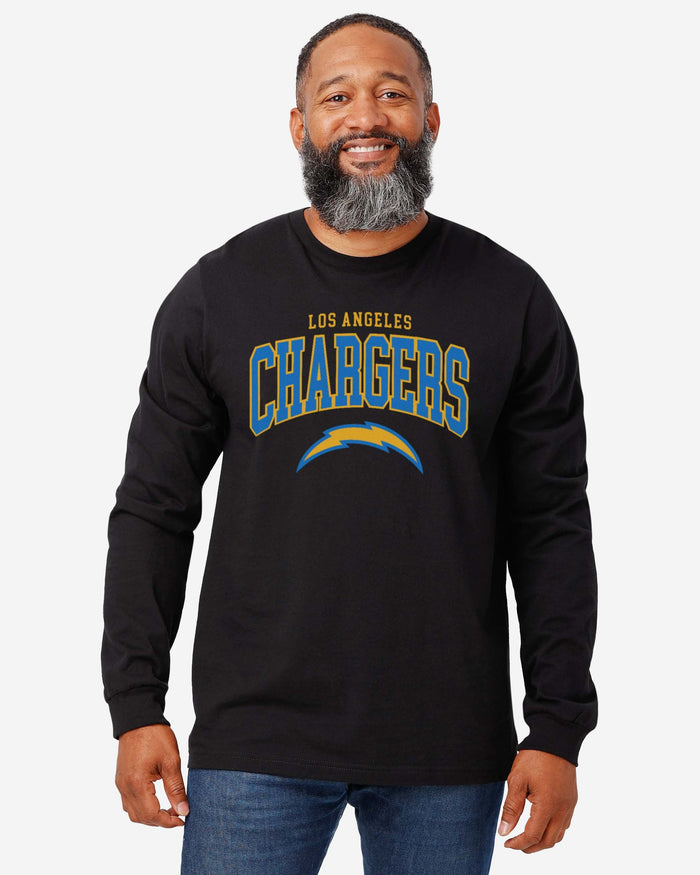 Los Angeles Chargers Classic Logo Long Sleeve T-Shirt FOCO - FOCO.com