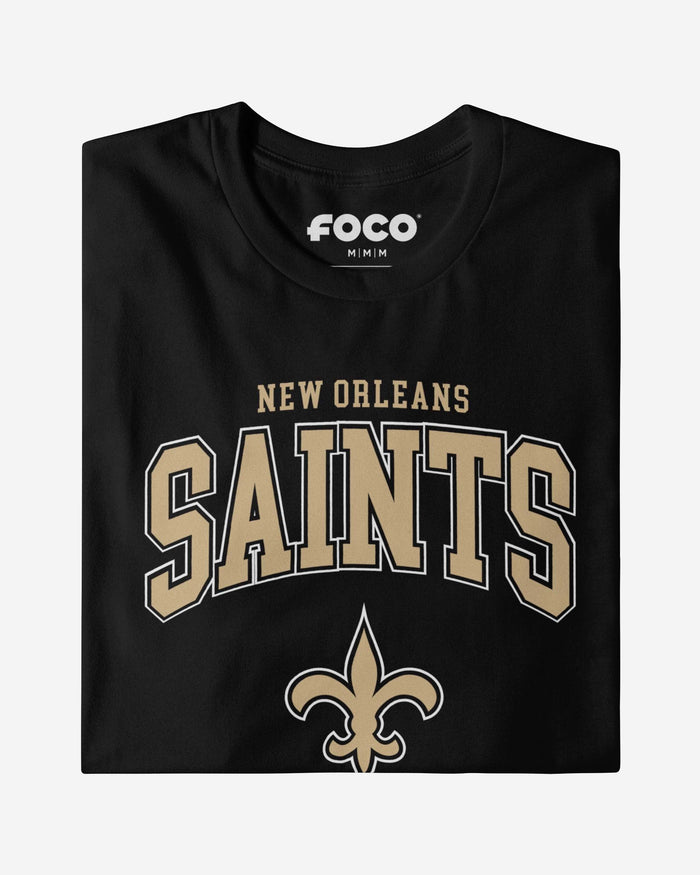 New Orleans Saints Classic Logo Long Sleeve T-Shirt FOCO - FOCO.com