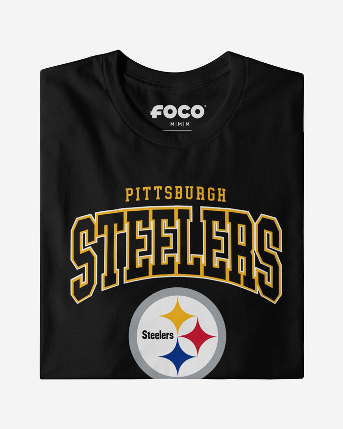 Pittsburgh Steelers Classic Logo Long Sleeve T-Shirt FOCO - FOCO.com