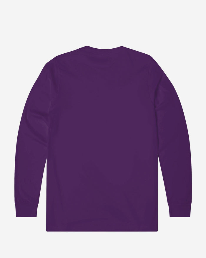 Baltimore Ravens Primary Logo Long Sleeve T-Shirt FOCO Team Purple S - FOCO.com