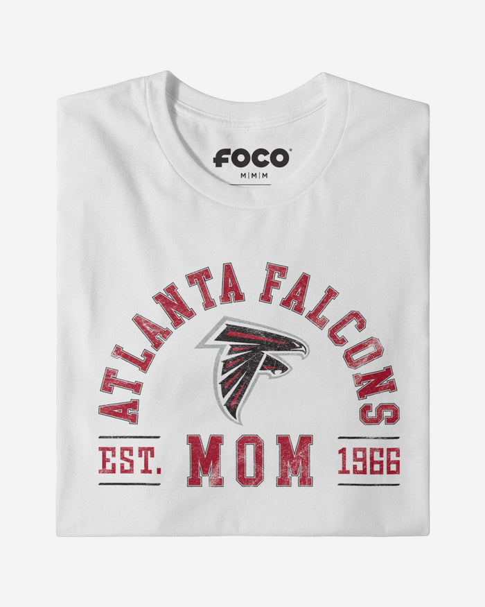 Atlanta Falcons Mom Arched T-Shirt FOCO - FOCO.com