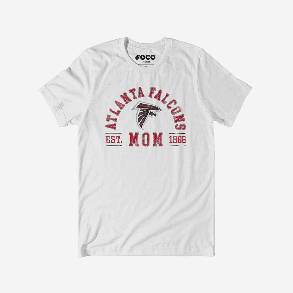 Atlanta Falcons Mom Arched T-Shirt FOCO S - FOCO.com