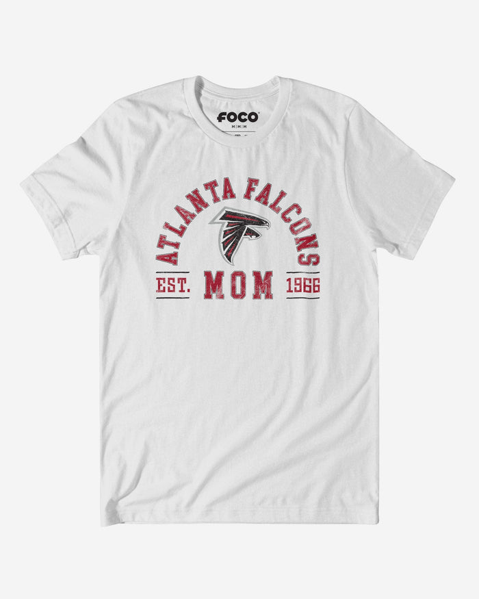 Atlanta Falcons Mom Arched T-Shirt FOCO S - FOCO.com