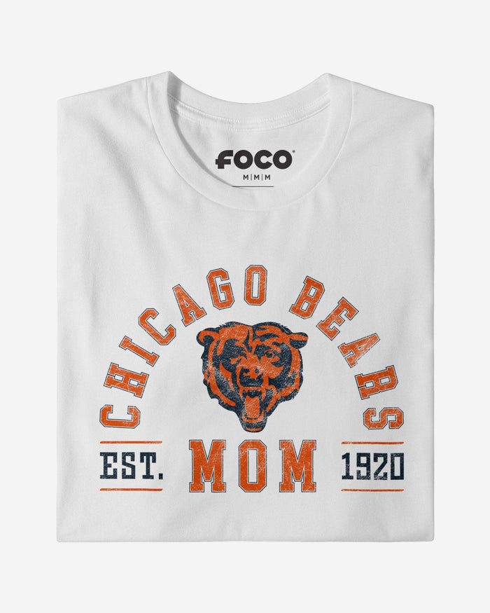 Chicago Bears Mom Arched T-Shirt FOCO - FOCO.com