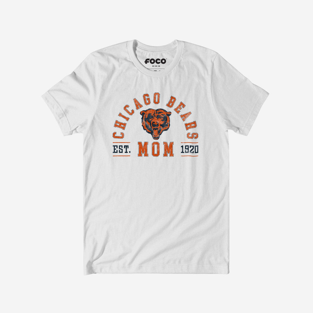 Chicago Bears Mom Arched T-Shirt FOCO S - FOCO.com