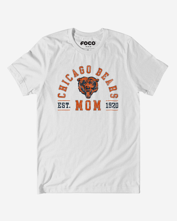 Chicago Bears Mom Arched T-Shirt FOCO S - FOCO.com