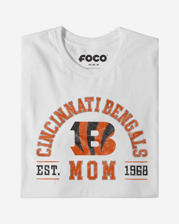 Cincinnati Bengals Mom Arched T-Shirt FOCO - FOCO.com