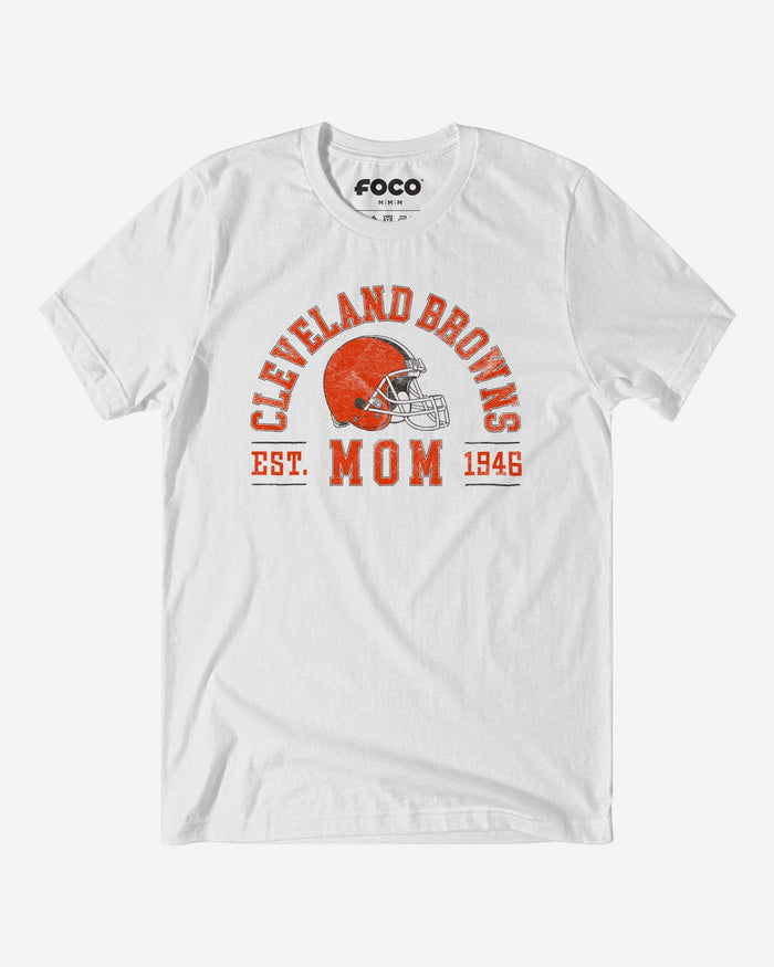 Cleveland Browns Mom Arched T-Shirt FOCO S - FOCO.com
