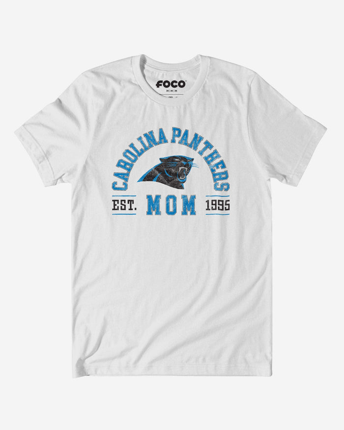 Carolina Panthers Mom Arched T-Shirt FOCO S - FOCO.com
