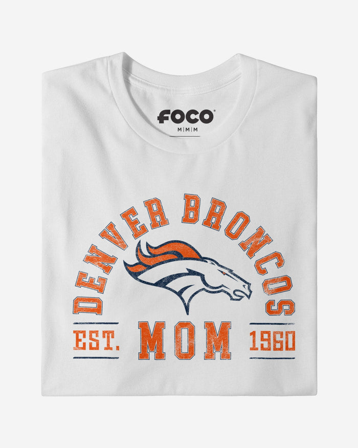 Denver Broncos Mom Arched T-Shirt FOCO - FOCO.com
