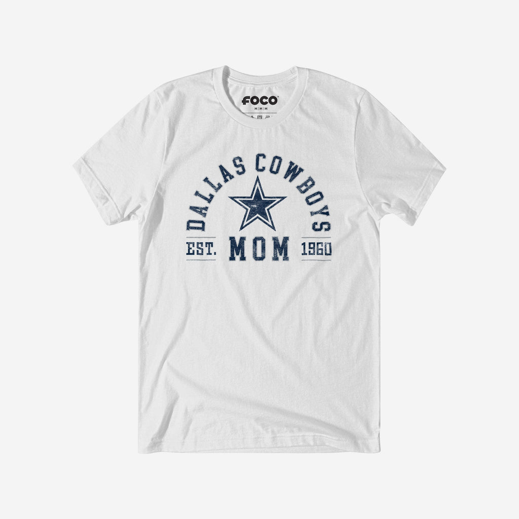 Dallas Cowboys Mom Arched T-Shirt FOCO S - FOCO.com
