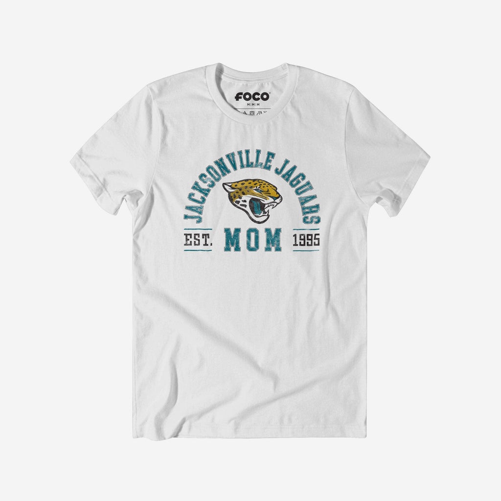 Jacksonville Jaguars Mom Arched T-Shirt FOCO S - FOCO.com