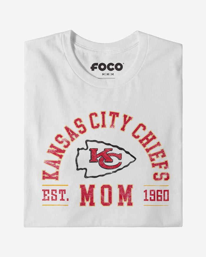 Kansas City Chiefs Mom Arched T-Shirt FOCO - FOCO.com