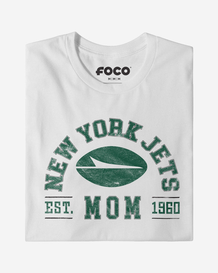 New York Jets Mom Arched T-Shirt FOCO - FOCO.com