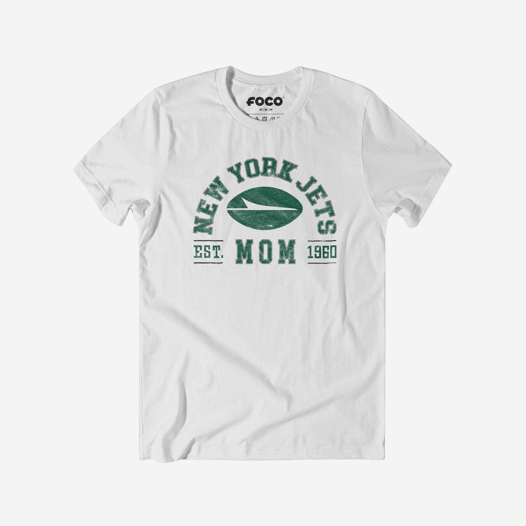 New York Jets Mom Arched T-Shirt FOCO S - FOCO.com