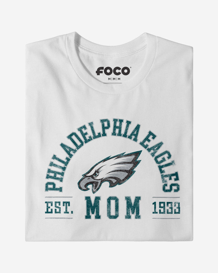 Philadelphia Eagles Mom Arched T-Shirt FOCO - FOCO.com