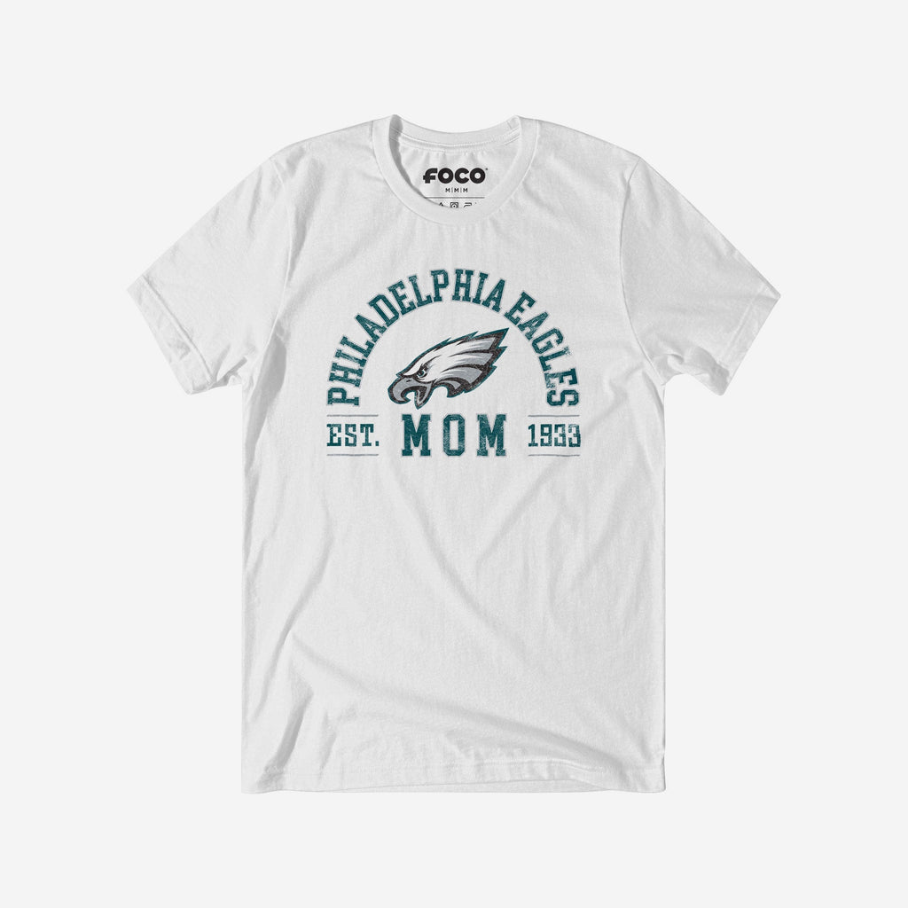 Philadelphia Eagles Mom Arched T-Shirt FOCO S - FOCO.com