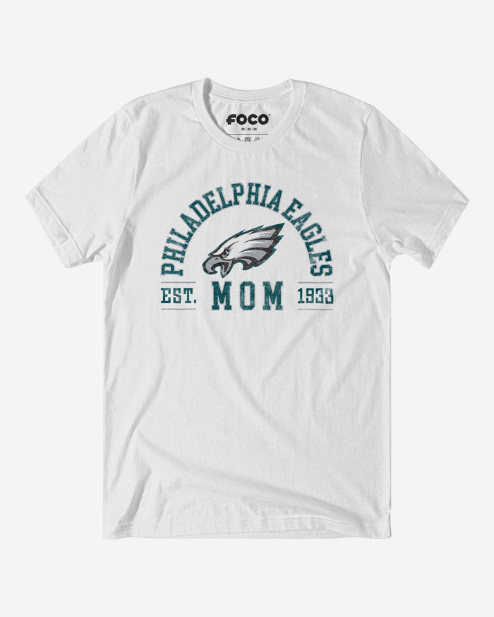 Philadelphia Eagles Mom Arched T-Shirt FOCO S - FOCO.com