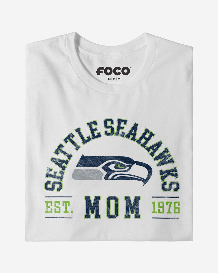 Seattle Seahawks Mom Arched T-Shirt FOCO - FOCO.com