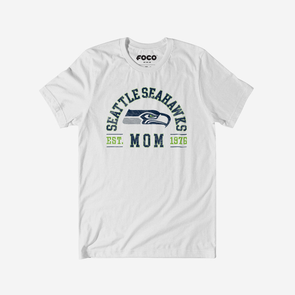 Seattle Seahawks Mom Arched T-Shirt FOCO S - FOCO.com