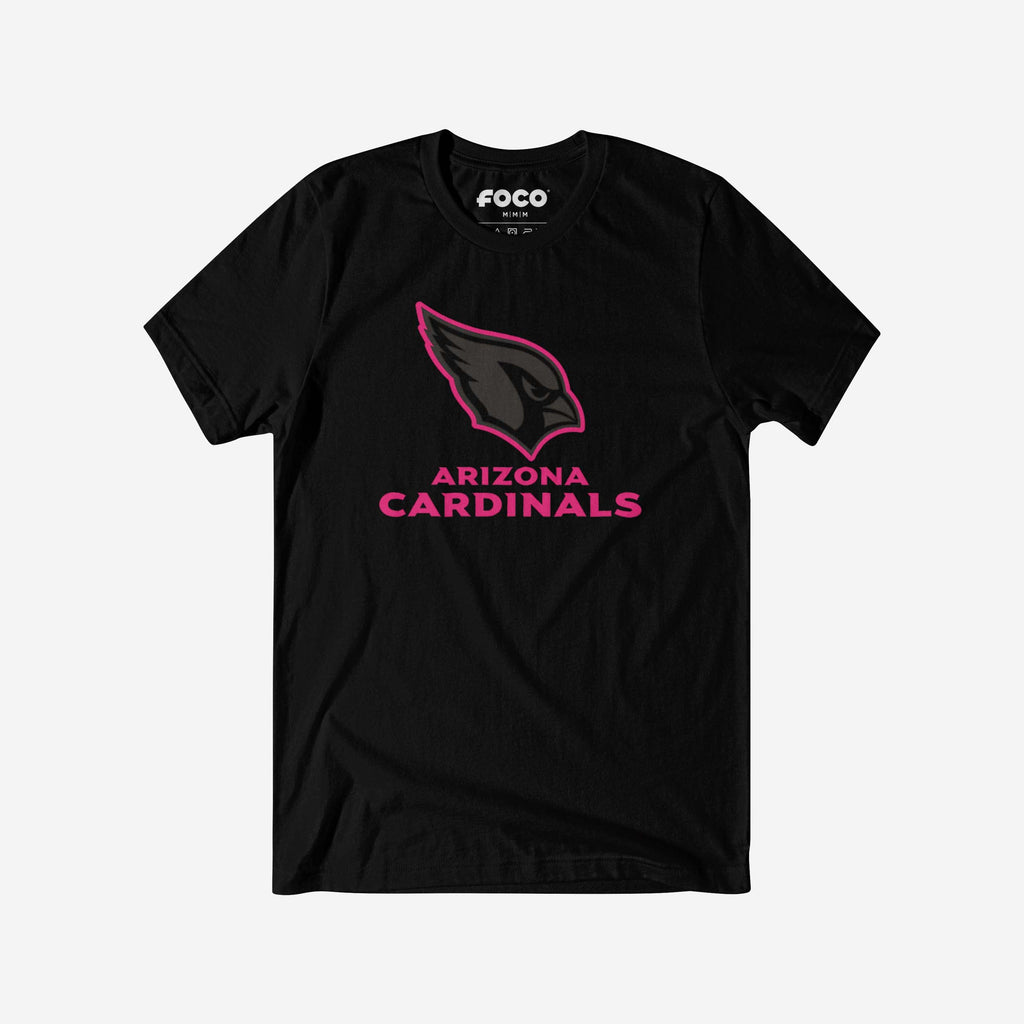 Arizona Cardinals Highlight Reel T-Shirt FOCO Black/Neon Pink S - FOCO.com