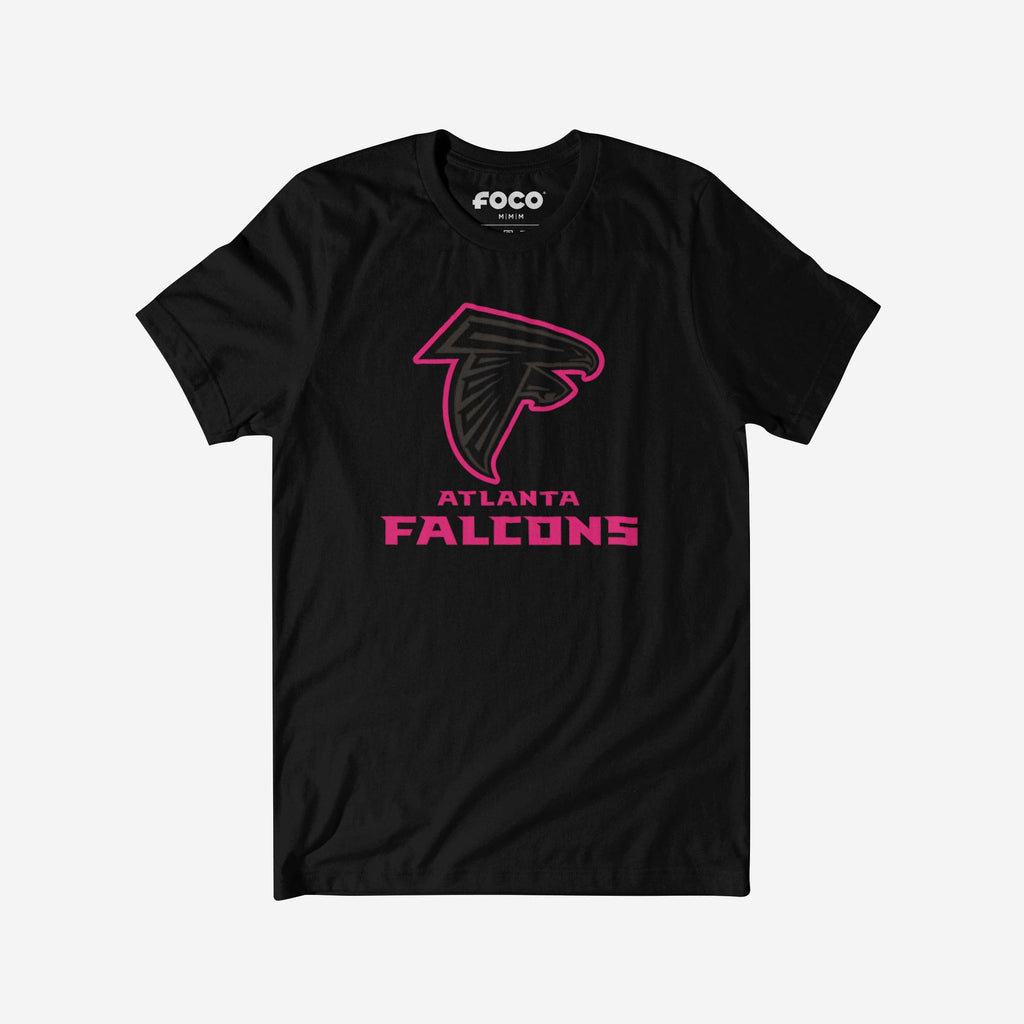 Atlanta Falcons Highlight Reel T-Shirt FOCO Black/Neon Pink S - FOCO.com
