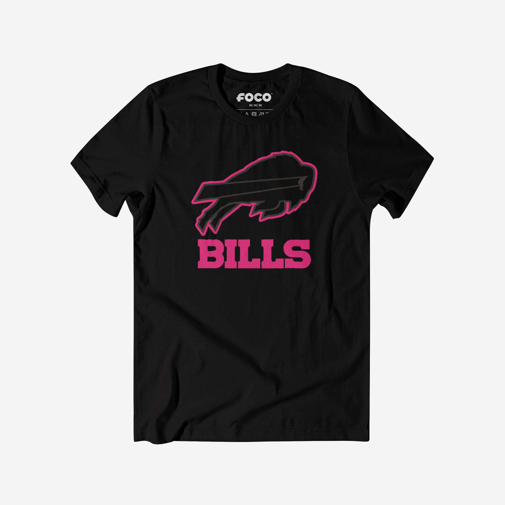 Buffalo Bills Highlight Reel T-Shirt FOCO Black/Neon Pink S - FOCO.com
