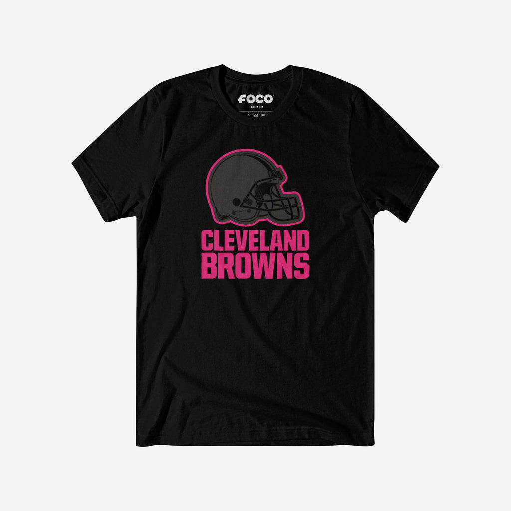 Cleveland Browns Highlight Reel T-Shirt FOCO Black/Neon Pink S - FOCO.com