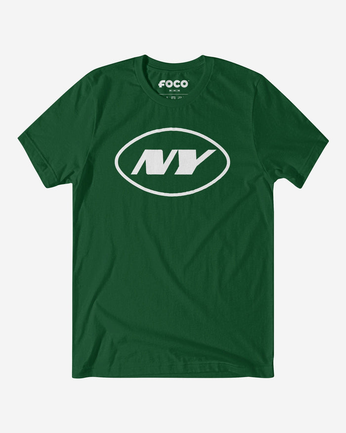 New York Jets Primary Logo T-Shirt FOCO Evergreen S - FOCO.com