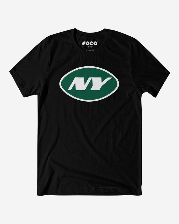 New York Jets Primary Logo T-Shirt FOCO Black S - FOCO.com