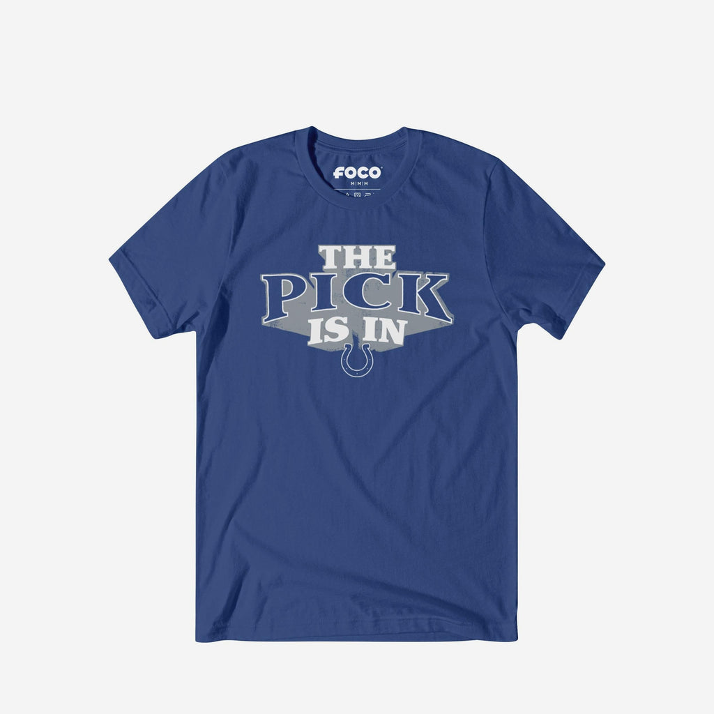 Indianapolis Colts Pick Is In T-Shirt FOCO S - FOCO.com