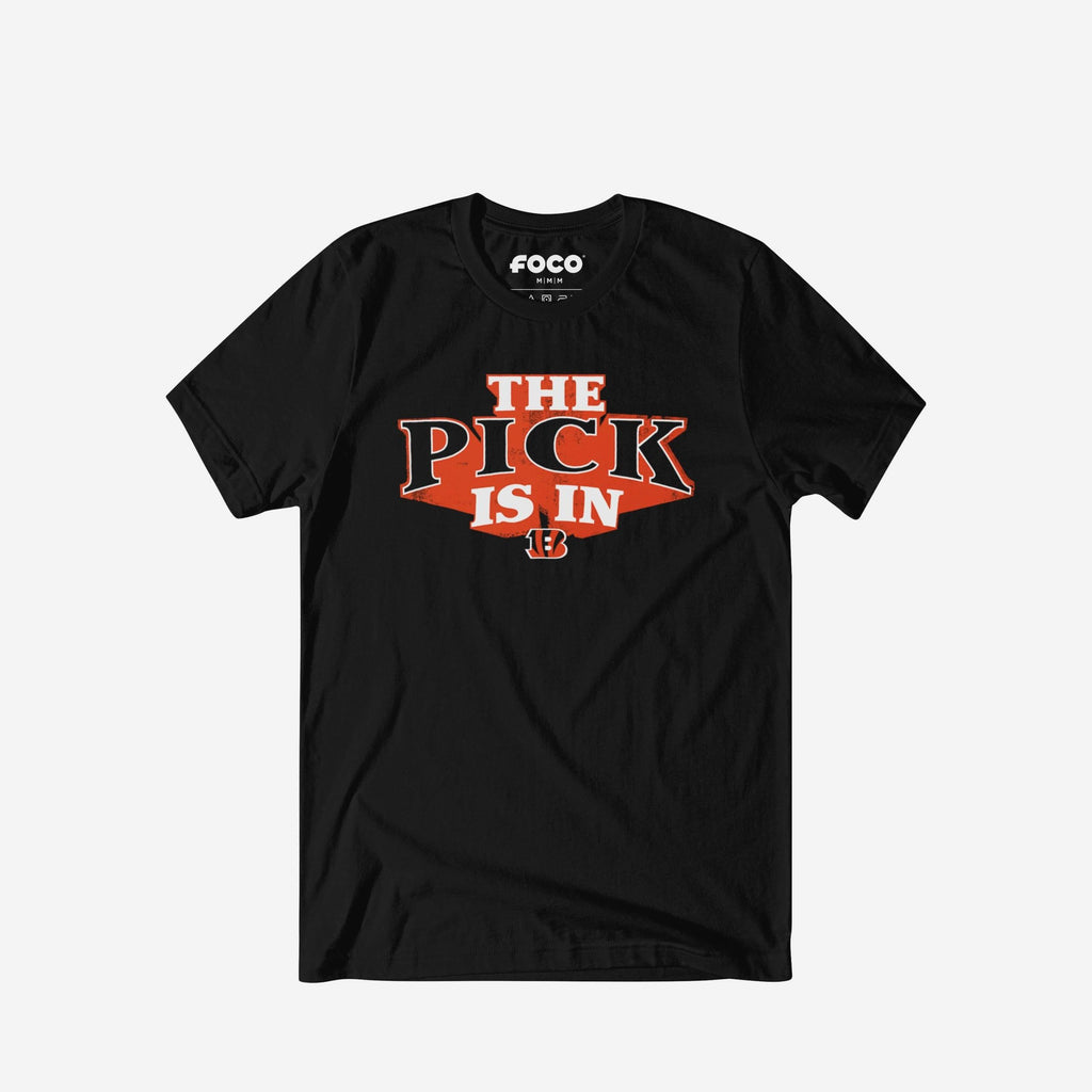 Cincinnati Bengals Pick Is In T-Shirt FOCO S - FOCO.com