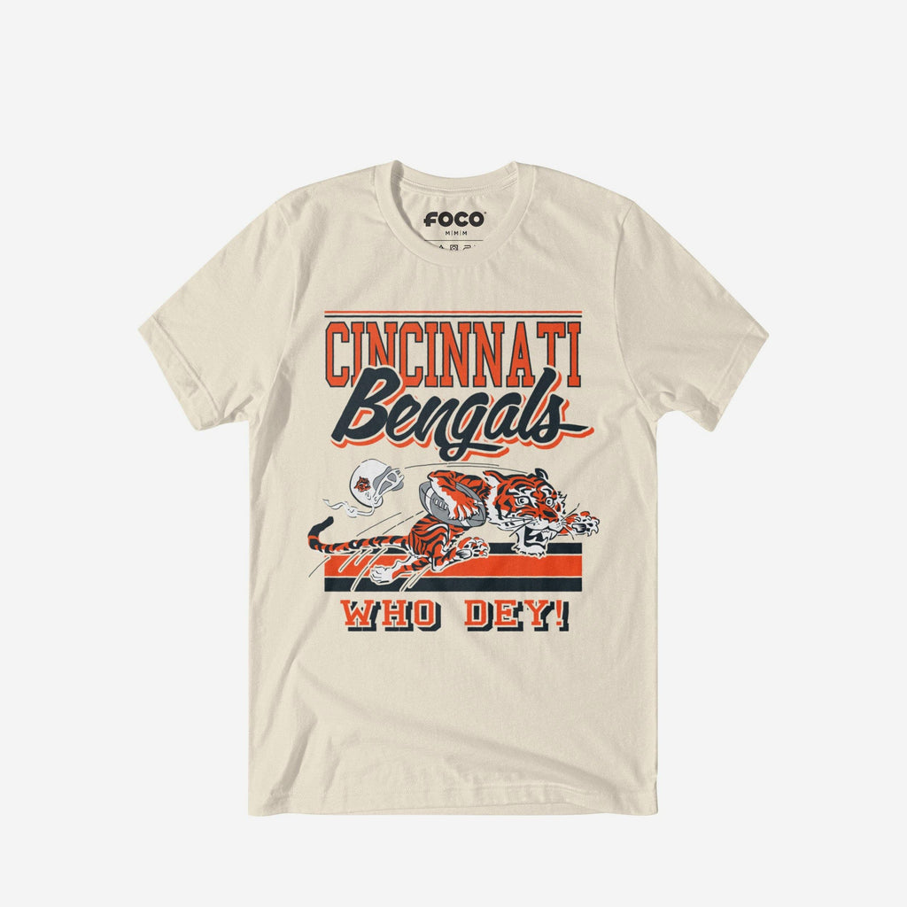 Cincinnati Bengals Spirit Script T-Shirt FOCO S - FOCO.com