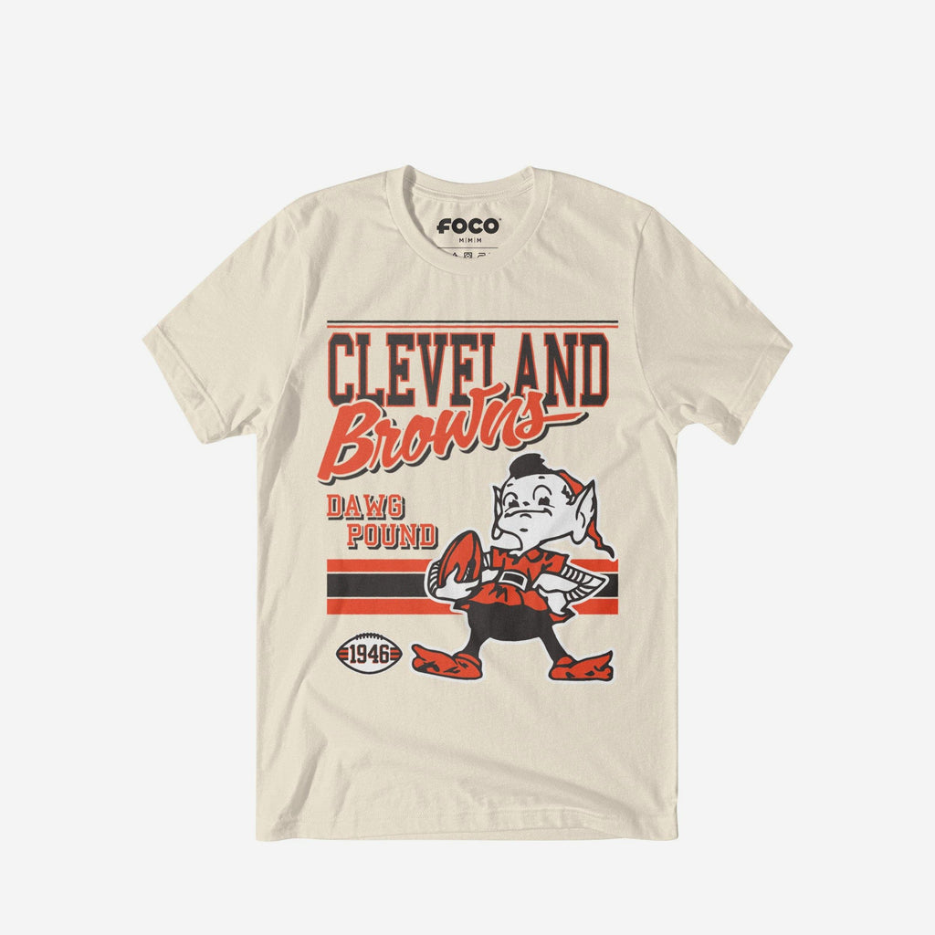 Cleveland Browns Spirit Script T-Shirt FOCO S - FOCO.com
